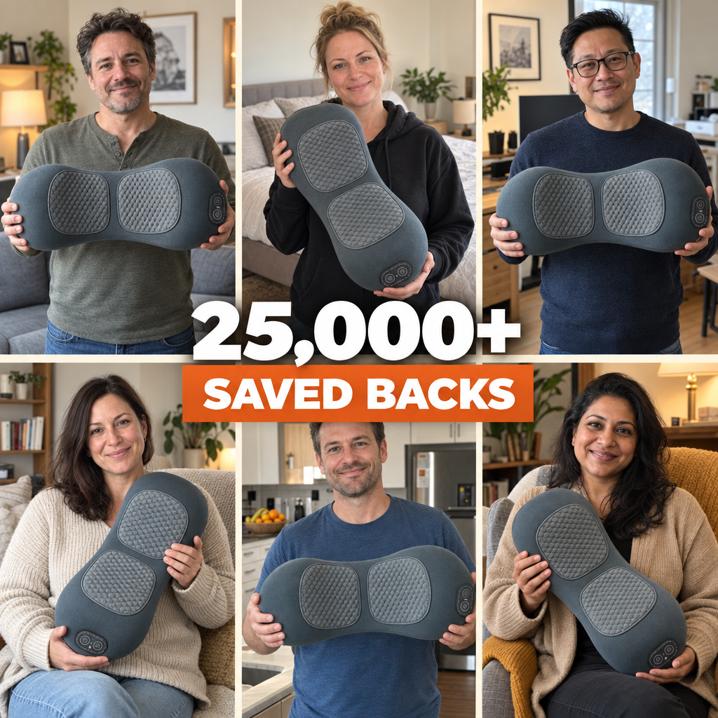 VeltroEase GuardRelease™ 3-in-1 Lower Back Massager