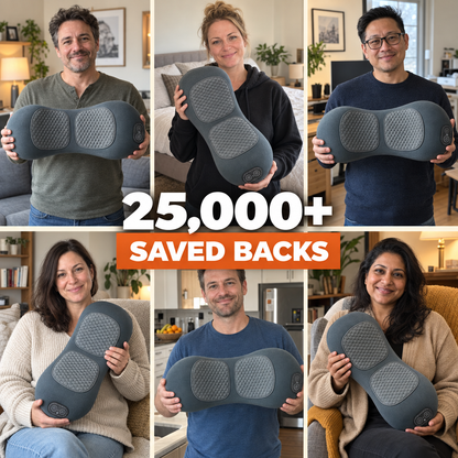 VeltroEase GuardRelease™ 3-in-1 Lower Back Massager