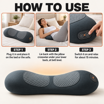 VeltroEase GuardRelease™ 3-in-1 Lower Back Massager