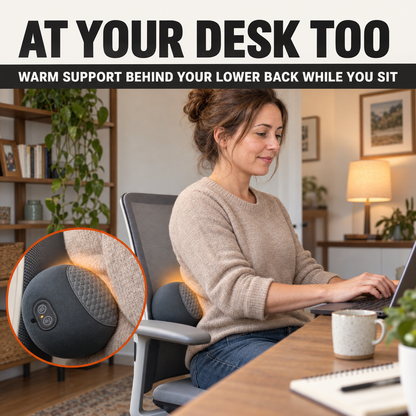 VeltroEase GuardRelease™ 3-in-1 Lower Back Massager